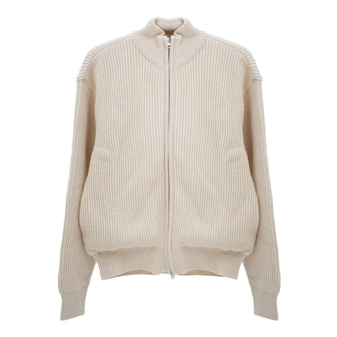 Amomento Full Needle Blouson Ecru AM24FW02CD Degli Uberti